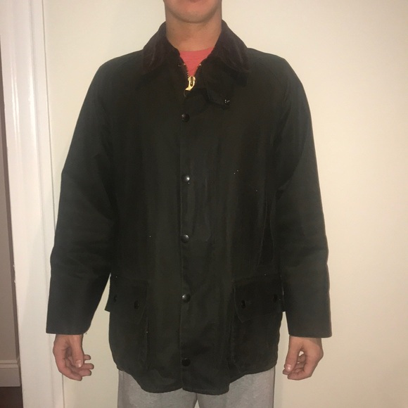 barbour classic beaufort olive